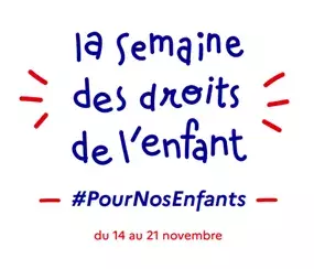 Visuel semaine des droits de l'enfant